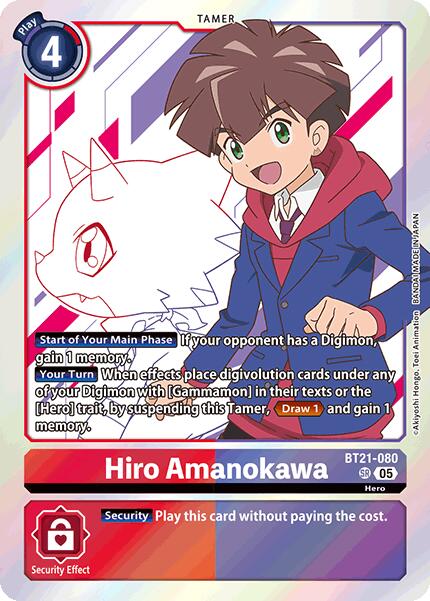 Hiro Amanokawa [BT21-080] [World Convergence] | Clutch Gaming