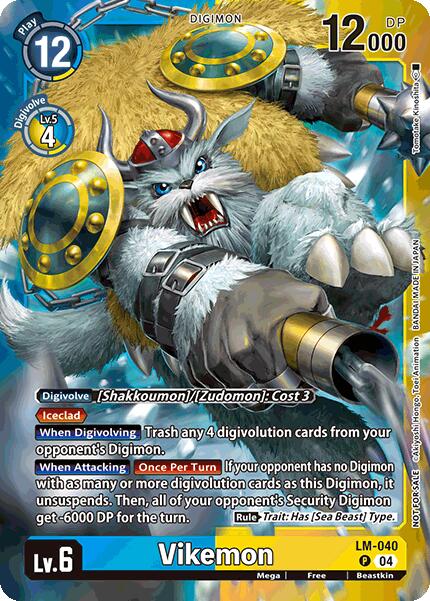 Vikemon [LM-040] (Limited Card Pack) [World Convergence] | Clutch Gaming