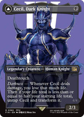 Cecil, Dark Knight // Cecil, Redeemed Paladin (Borderless) [FINAL FANTASY] | Clutch Gaming