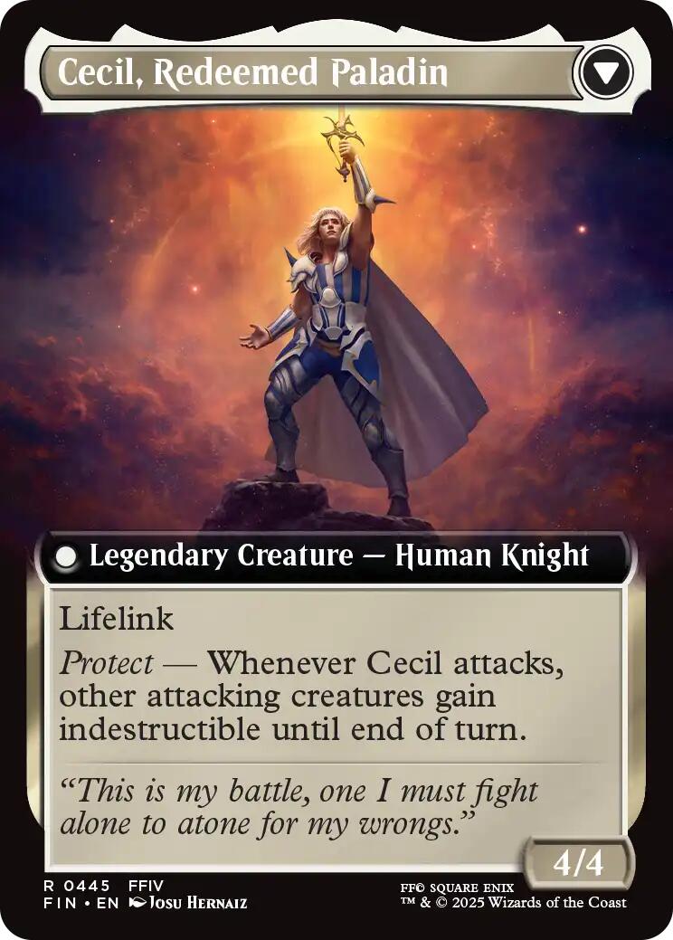 Cecil, Dark Knight // Cecil, Redeemed Paladin (Extended Art) [FINAL FANTASY] | Clutch Gaming