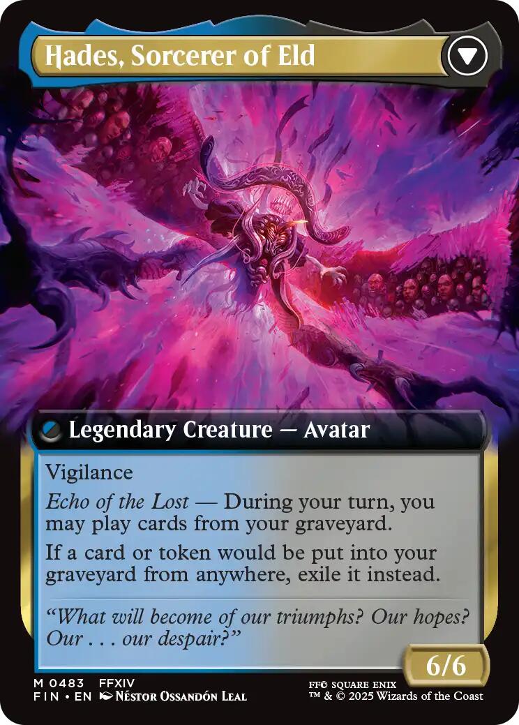 Emet-Selch, Unsundered // Hades, Sorcerer of Eld (Extended Art) [FINAL FANTASY] | Clutch Gaming