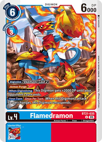 Flamedramon [BT21-035] [World Convergence] | Clutch Gaming