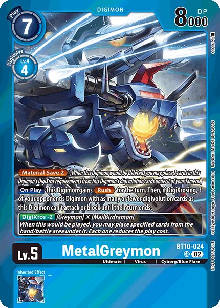 MetalGreymon [BT10-024] (Special Event Pack 2025) [Xros Encounter Promos] | Clutch Gaming