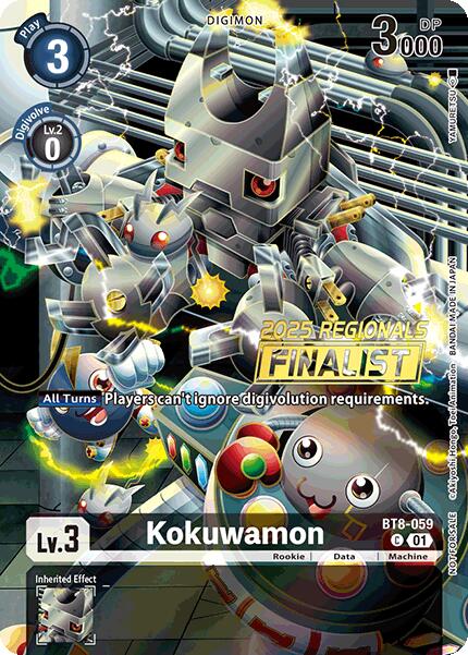 Kokuwamon [BT8-059] (2025 Regionals Finalist) [New Awakening Promos] | Clutch Gaming