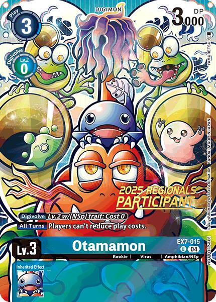 Otamamon [EX7-015] (2025 Regionals Participant) [Digimon LIBERATOR Promos] | Clutch Gaming