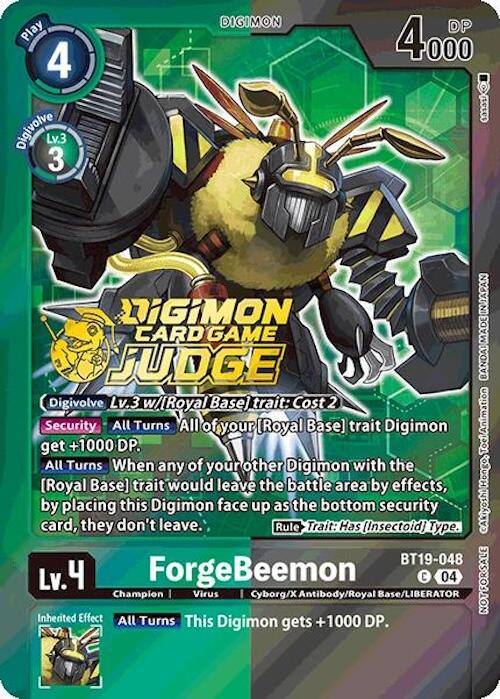 ForgeBeemon [BT19-048] (Judge Pack 2025 Wave 1) [Release Special Booster Ver.2.0] | Clutch Gaming