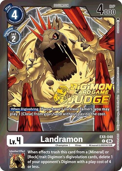 Landramon [EX8-048] (Judge Pack 2025 Wave 1) [Chain of Liberation Promos] | Clutch Gaming