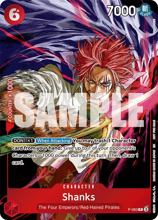 Shanks (Event Pack Vol. 6) [One Piece Promotion Cards] | Clutch Gaming