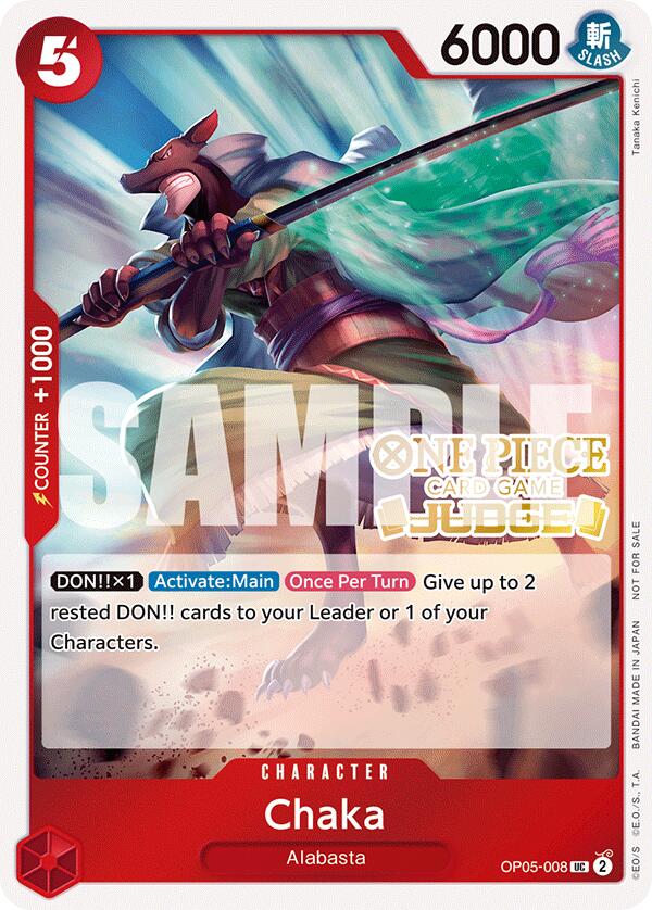 Chaka (Judge Pack Vol. 5) [One Piece Promotion Cards] | Clutch Gaming