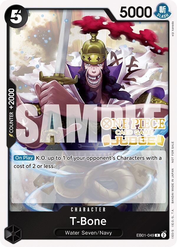 T-Bone (Judge Pack Vol. 5) [One Piece Promotion Cards] | Clutch Gaming