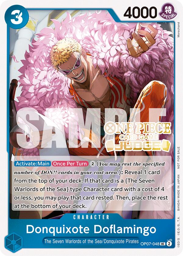 Donquixote Doflamingo (Judge Pack Vol. 5) [One Piece Promotion Cards] | Clutch Gaming