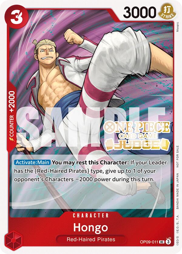 Hongo (Judge Pack Vol. 5) [One Piece Promotion Cards] | Clutch Gaming