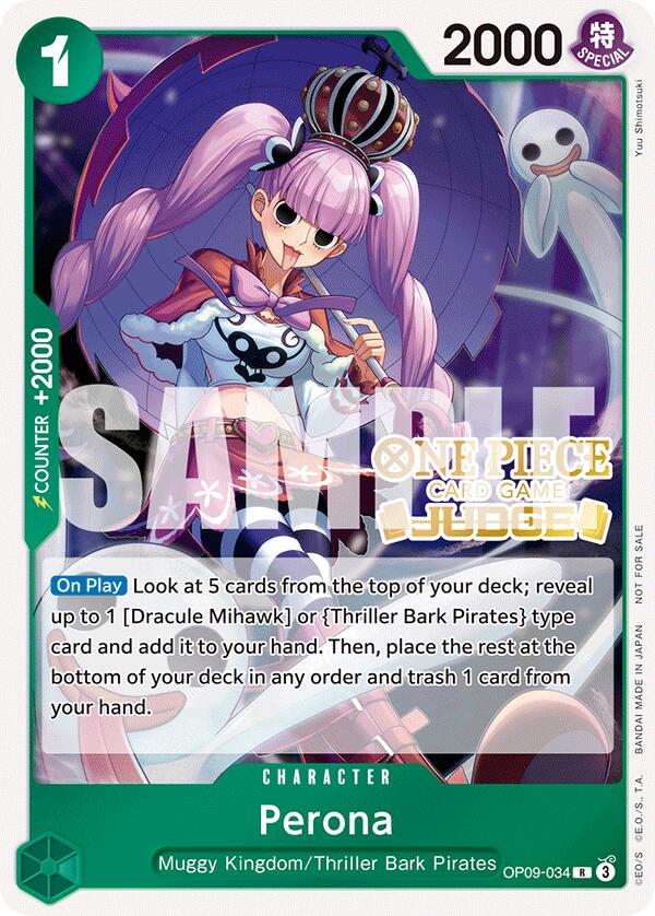 Perona (Judge Pack Vol. 5) [One Piece Promotion Cards] | Clutch Gaming
