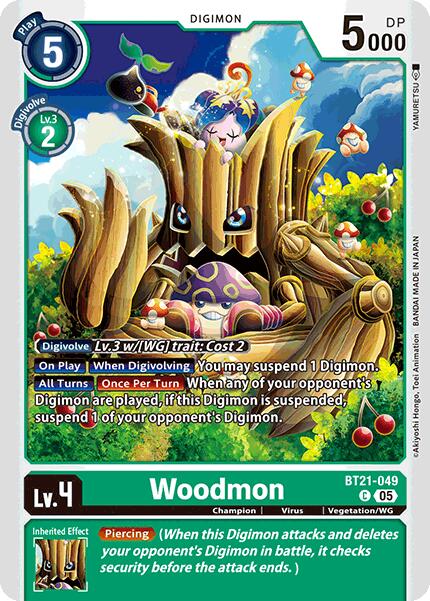 Woodmon [BT21-049] [World Convergence] | Clutch Gaming