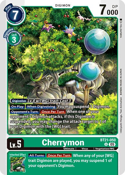 Cherrymon [BT21-050] [World Convergence] | Clutch Gaming