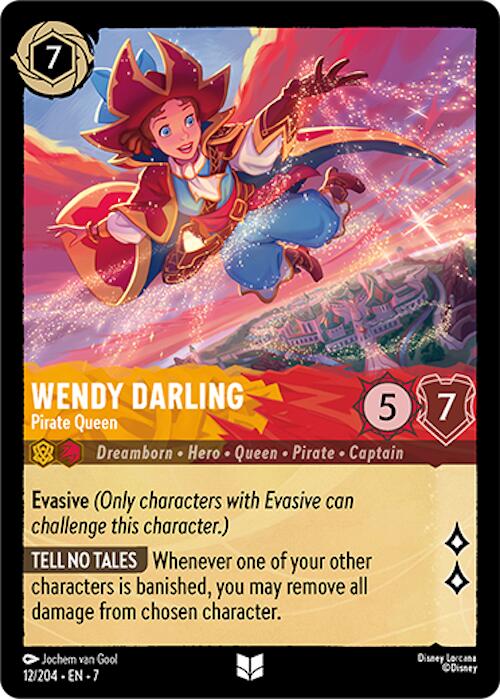 Wendy Darling - Pirate Queen (12/204) [Archazia's Island] | Clutch Gaming
