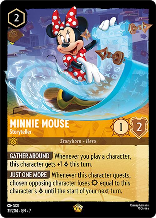 Minnie Mouse - Storyteller (31/204) [Archazia's Island] | Clutch Gaming