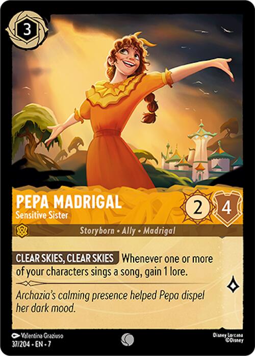 Pepa Madrigal - Sensitive Sister (37/204) [Archazia's Island] | Clutch Gaming