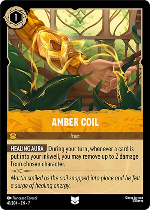 Amber Coil (41/204) [Archazia's Island] | Clutch Gaming
