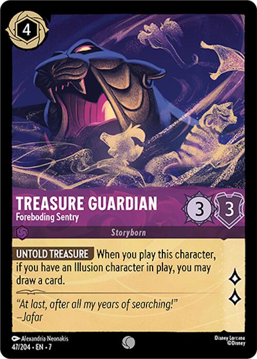 Treasure Guardian - Foreboding Sentry (47/204) [Archazia's Island] | Clutch Gaming