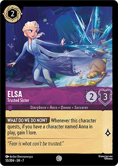 Elsa - Trusted Sister (55/204) [Archazia's Island] | Clutch Gaming