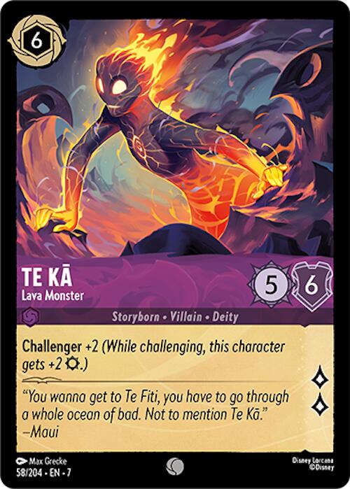 Te Ka - Lava Monster (58/204) [Archazia's Island] | Clutch Gaming