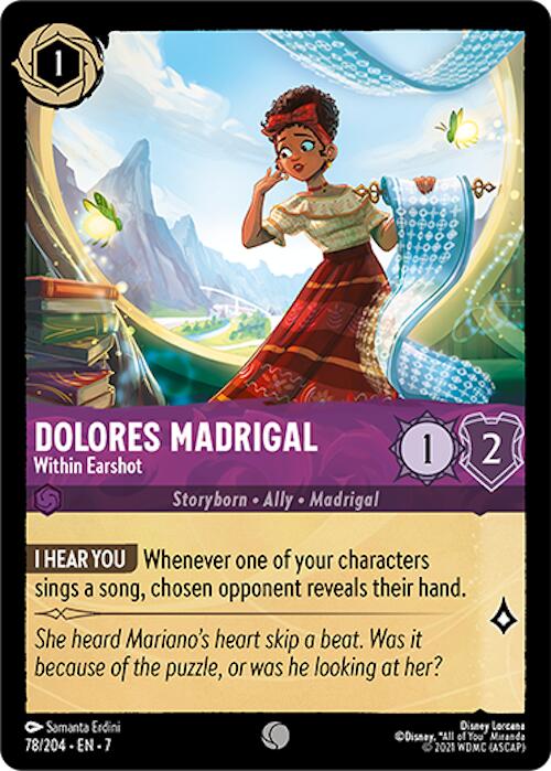 Dolores Madrigal - Within Earshot (78/204) [Archazia's Island] | Clutch Gaming