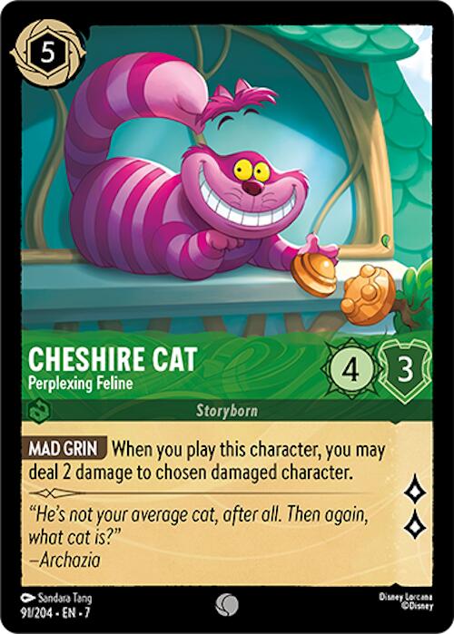 Cheshire Cat - Perplexing Feline (91/204) [Archazia's Island] | Clutch Gaming