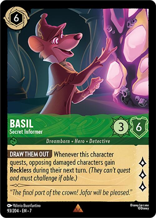 Basil - Secret Informer (93/204) [Archazia's Island] | Clutch Gaming