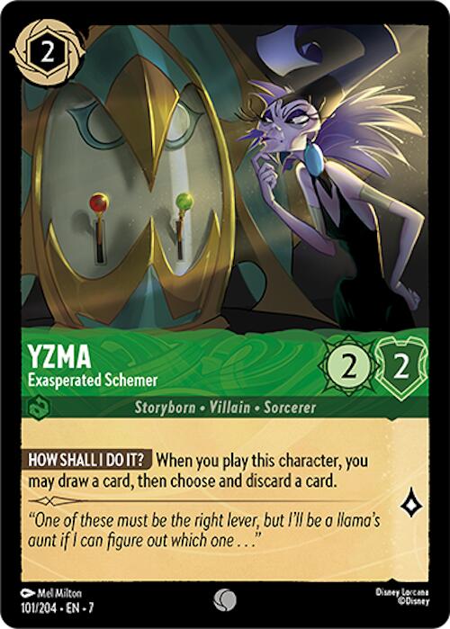 Yzma - Exasperated Schemer (101/204) [Archazia's Island] | Clutch Gaming