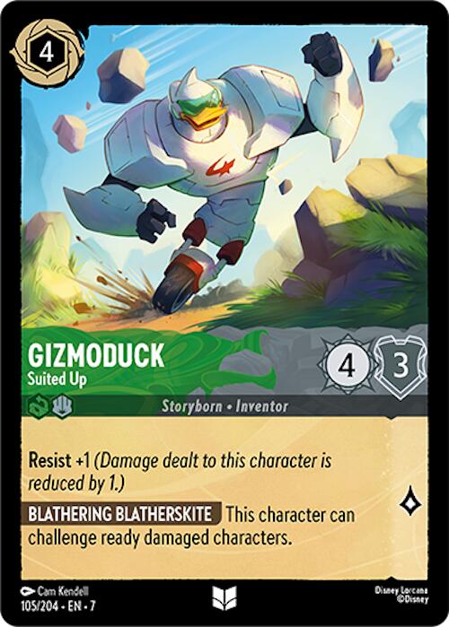 Gizmoduck - Suited Up (105/204) [Archazia's Island] | Clutch Gaming