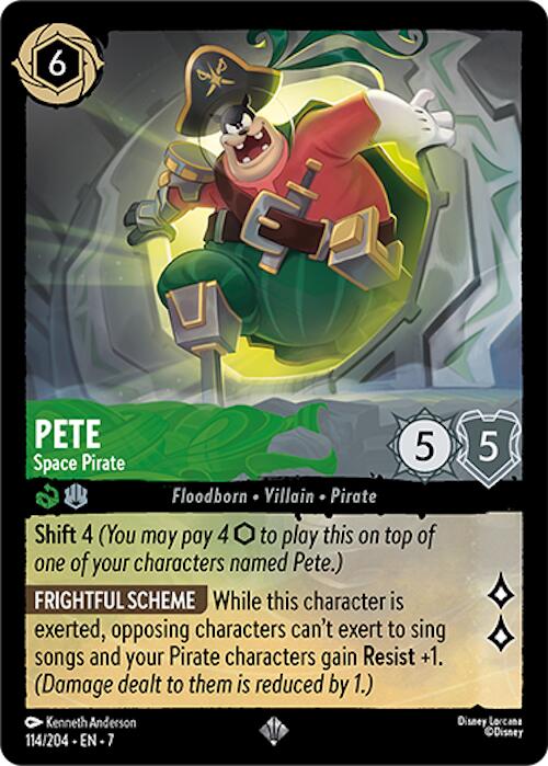 Pete - Space Pirate (114/204) [Archazia's Island] | Clutch Gaming