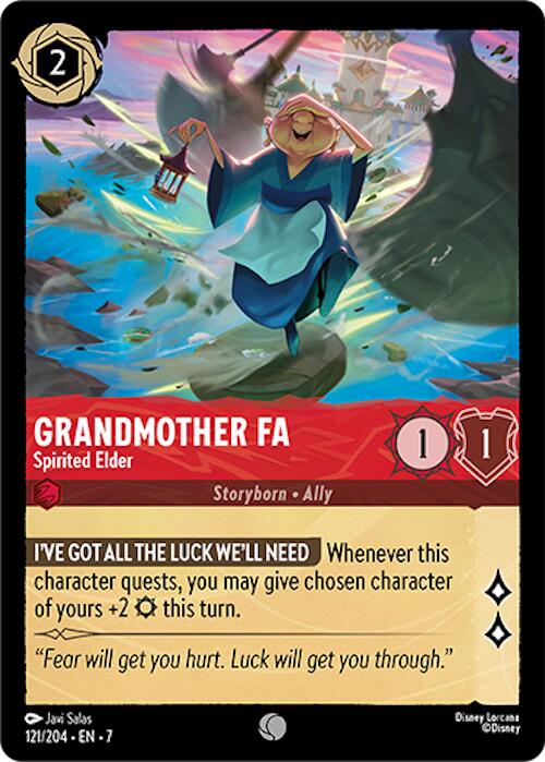 Grandmother Fa - Spirited Elder (121/204) [Archazia's Island] | Clutch Gaming