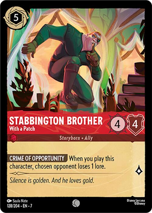 Stabbington Brother - With a Patch (128/204) [Archazia's Island] | Clutch Gaming