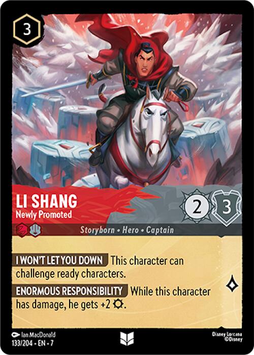 Li Shang - Newly Promoted (133/204) [Archazia's Island] | Clutch Gaming
