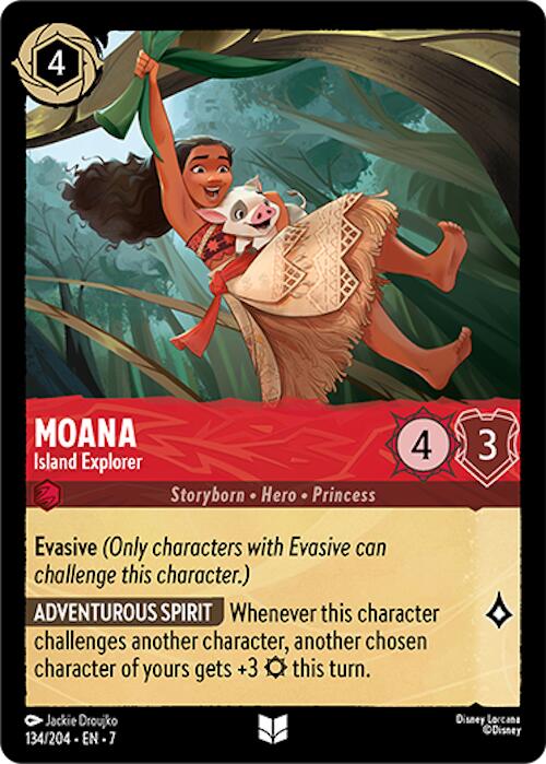 Moana - Island Explorer (134/204) [Archazia's Island] | Clutch Gaming