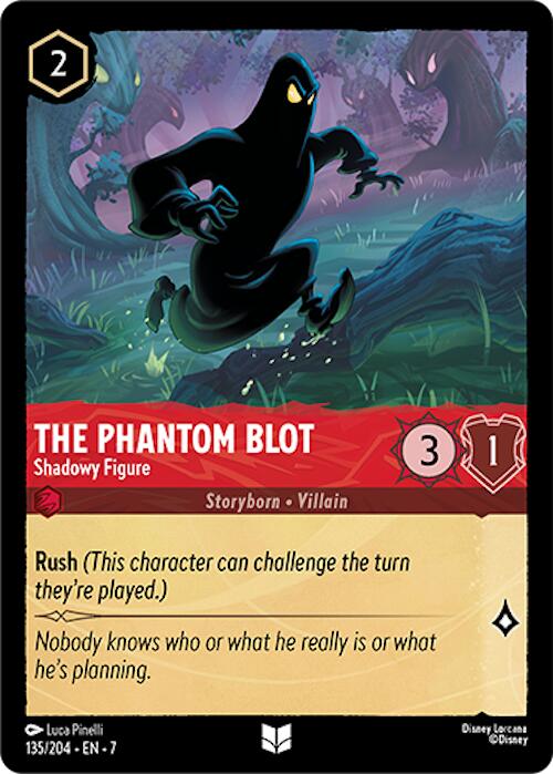 The Phantom Blot - Shadowy Figure (135/204) [Archazia's Island] | Clutch Gaming