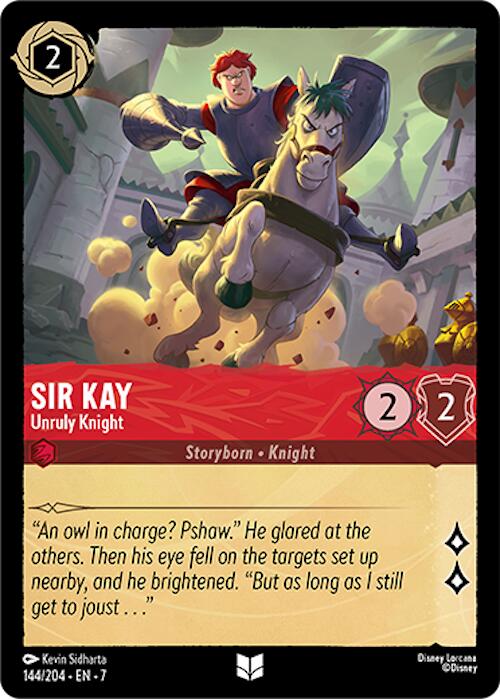 Sir Kay - Unruly Knight (144/204) [Archazia's Island] | Clutch Gaming