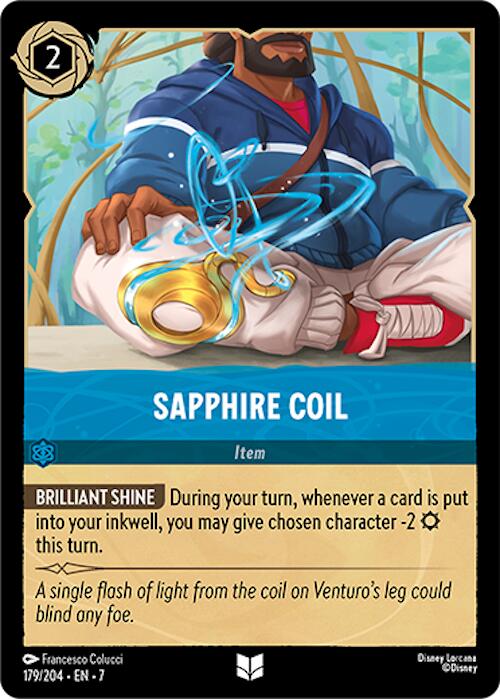 Sapphire Coil (179/204) [Archazia's Island] | Clutch Gaming