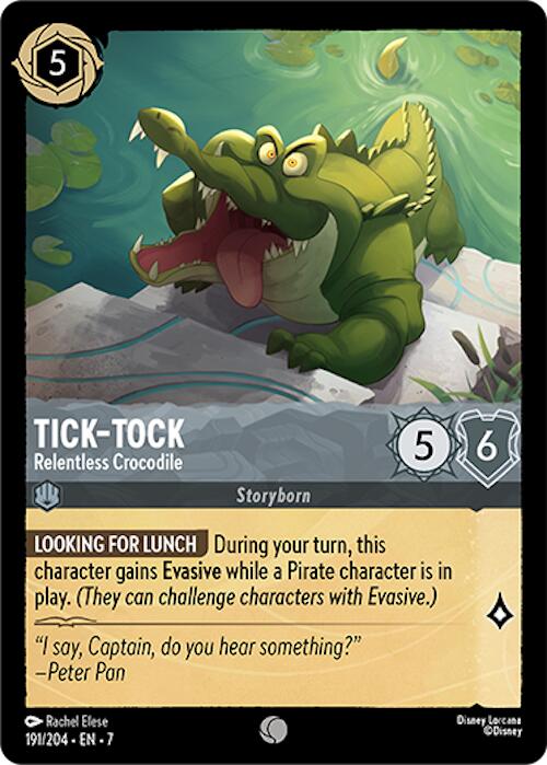 Tick-Tock - Relentless Crocodile (191/204) [Archazia's Island] | Clutch Gaming