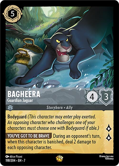 Bagheera - Guardian Jaguar (198/204) [Archazia's Island] | Clutch Gaming