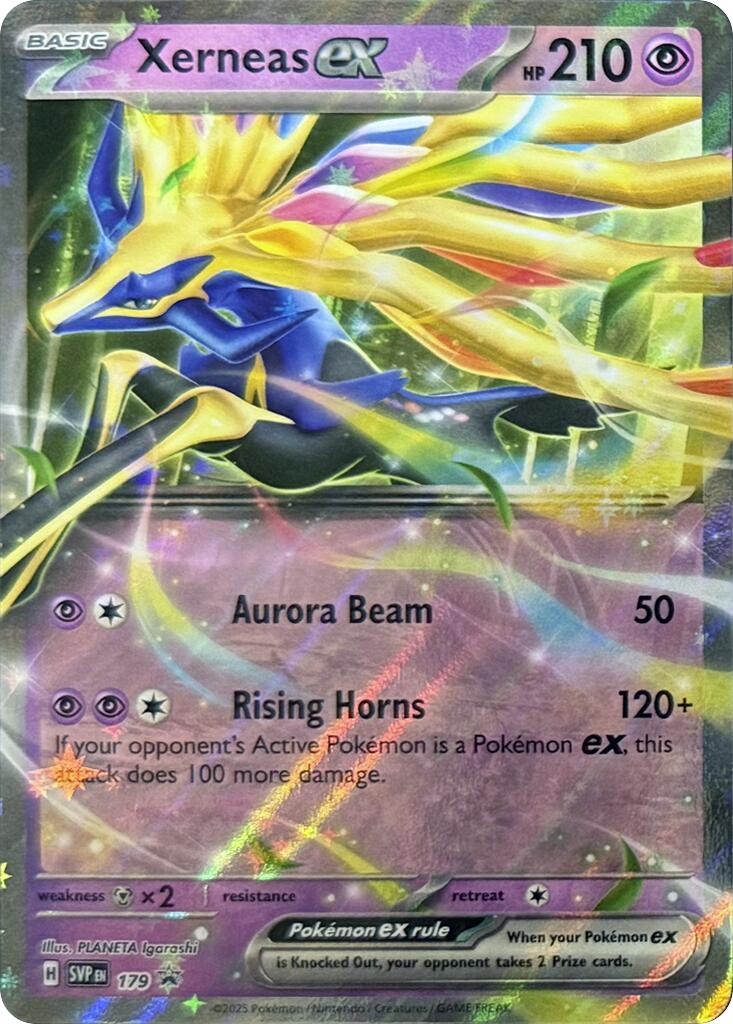 Xerneas ex (179) [Scarlet & Violet: Black Star Promos] | Clutch Gaming