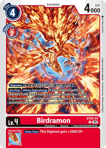 Birdramon [ST20-03] [Starter Deck: Protector of Light] | Clutch Gaming