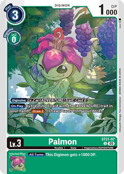 Palmon [ST21-07] [Starter Deck: Hero of Hope] | Clutch Gaming