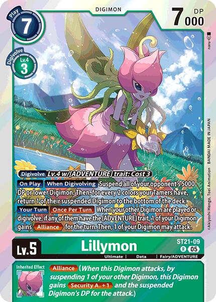 Lillymon [ST21-09] [Starter Deck: Hero of Hope] | Clutch Gaming