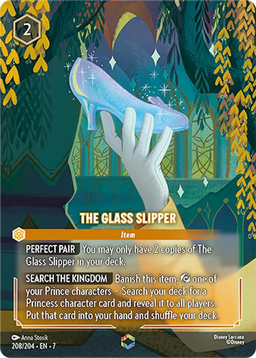 The Glass Slipper (Enchanted) (208/204) [Archazia's Island] | Clutch Gaming