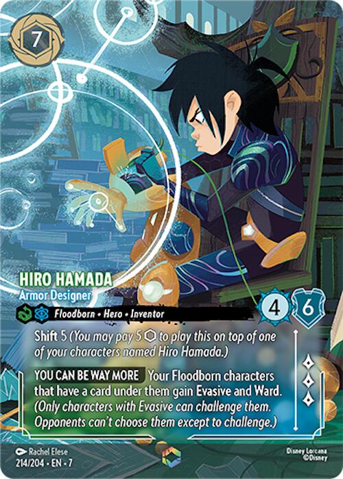 Hiro Hamada - Armor Designer (Enchanted) (214/204) [Archazia's Island] | Clutch Gaming