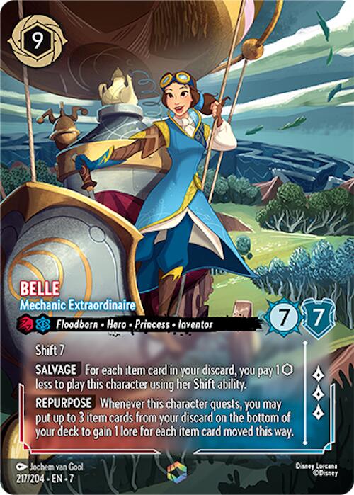 Belle - Mechanic Extraordinaire (Enchanted) (217/204) [Archazia's Island] | Clutch Gaming
