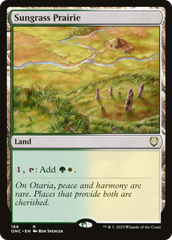 Sungrass Prairie [Phyrexia: All Will Be One Commander] | Clutch Gaming