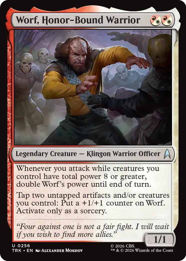 Worf, Honor-Bound Warrior [Star Trek] | Clutch Gaming